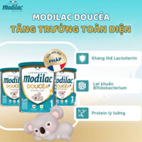 Sữa MODILAC DOUCEA Pháp Đủ Số 1,2 ,3 - Phát Triển Toàn Diện - Lon 800g