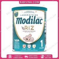 Sữa Modilac Expert Riz Số 1 800G | Dành Cho Trẻ Từ 0-6 Tháng Tuổi Dị Ứng Đạm Sữa Bò Và Bất Dung Nạp Đường Lactose | Mua Sữa Chính Hãng, Giá Rẻ Nhất Tại Babivina