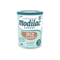 Sữa Modilac Expert Riz3 800g/ Sữa cho trẻ dị ứng Protein (đạm) sữa bò ( sữa công thức nội địa khẩu pháp)