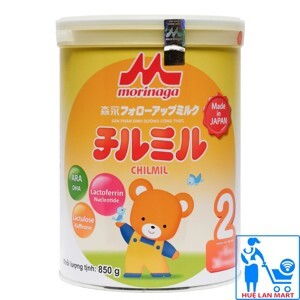 Sữa bột Morinaga Chilmil số 2 - hộp 850g (dành cho trẻ từ 6 - 36 tháng)