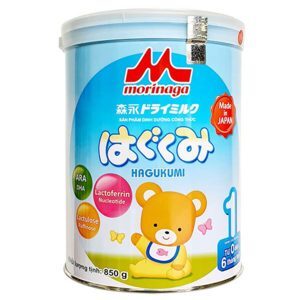 Sữa bột Morinaga Hagukumi số 1 - hộp 850g (dành cho bé 0-6 tháng)