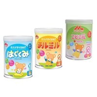 Sữa Morinaga Nhật 850g số 1,2,3