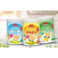 Sữa Morinaga số 1, 2, 3 hỗ trợ bé phát triển, sữa công thức cho bé 320g/850g