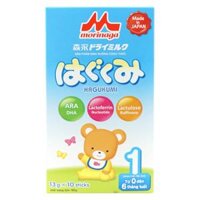 Sữa Morinaga số 1 dạng thanh 130g (Hagukumi, 0-6 tháng)