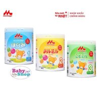 Sữa Morinaga số 1/2/3 800g Nhập khẩu(Nguyên đai, date t6/2026)