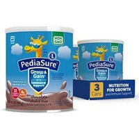 Sữa Mỹ PediaSure Grow & Gain Non-GMO Chocolate Shake Mix Powder 14.1Oz 400g