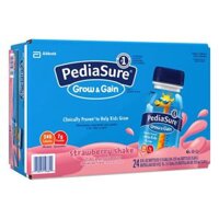 Sữa Mỹ Pediasure Strawberry Shake thùng 24 chai 237ml