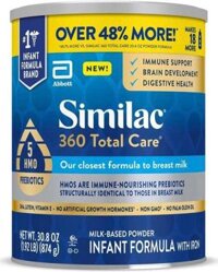 Sữa Mỹ Similac 360 Total Care GMO Free Infant Formula Powder 30.8Oz 873g