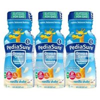 Sữa Mỹ Tách lẻ PediaSure Grow & Gain with Immune Support Vanilla Shake 8Oz 237ml