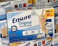 Sữa Mỹ thùng sữa Ensure Nước Original Vanilla 24 chai