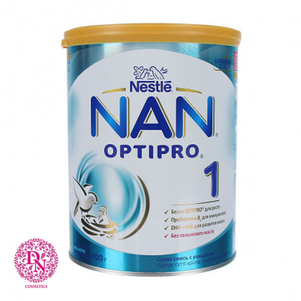 Sữa bột Nestle Nan Optipro 1 Nga - hộp 800g (dành cho trẻ từ 0-6 tháng tuổi)