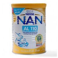 Sữa Nan Al 110 Từ Nestle Thụy Sĩ Hương Vanilla (400g) Dành Cho Trẻ Tiêu Chảy Và Bất Dung Nạp Đường Lactose
