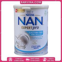 Sữa Nan Expert Pro 380g | Dinh Dưỡng Vượt Trội Giúp Trẻ Nhanh Phục Hồi Sau Tiêu Chảy | Mua Sữa Nan Expert Pro Lactose Free Chính Hãng Nestle, Giá Rẻ Nhất Tại Babivina