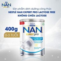 Sữa NAN EXPERT PRO LACTOSE FREE 400G (0-3 tuổi)