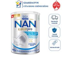 Sữa Nan Expert Pro Lactose Free Nestle 380g (0-3Y) Cho Trẻ Tiêu Chảy, Bất Dung Nạp Lactose - Sữa Bột Công Thức