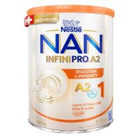 Sữa NAN INFINIPRO A2 số 1 400g (5HMO) (0-12 tháng) (Giao bao bì ngẫu nhiên)