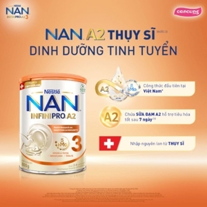Sữa NAN Infinipro A2 số 2 - 800g, cho bé từ 1-2 tuổi