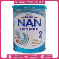 Sữa Nan Nga 2 800g | Trẻ 6-12 Tháng Tuổi, Nguồn Sữa Mát Lành, Trẻ Dễ Tiêu Hóa, Hấp Thu | Hãng Nestle, Hàng Nội Địa Nga | Babivina Sữa Chính Hãng, Bán Lẻ Giá Sỉ