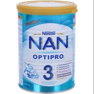 Sữa bột Nan 3 Nga - hộp 400g (dành cho trẻ từ 1 - 3 tuổi)