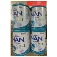 Sữa Nan Nga 800g Đủ Số 1,2,3,4 Mẫu Mới 800G