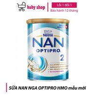 SỮA NAN NGA OPTIPRO HMO mẫu mới đủ số 800gr Số 1, 2, 3, 4 [2023]