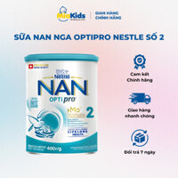 Sữa Nan Nga Optipro Nestle Số 2 800g (dành cho trẻ từ 6 đến 12 tháng)