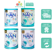 Sữa Nan Nga Optipro Nestle Số 1-2-3-4 800g