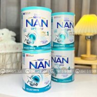 Sữa Nan Nga Optipro Nestle Số 1, 2, 3, 4 - Sữa Bột Công Thức 800g