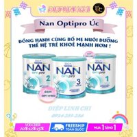 Sữa NAN nội địa ÚC số 1-2-3 cung cấp năng lượng cho bé lon 800gram