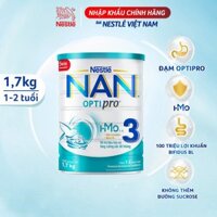 Sữa Nan Optipro HMO số 3 1.7kg cho bé 12-24 tháng tuổi