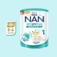 Sữa Nan Optipro plus 1 400g sản xuất tại Thuỵ Sĩ
