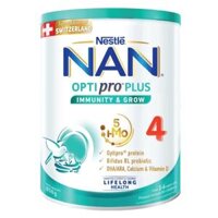 Sữa Nan Optipro PLUS 4 850g, với 5HMO, công thức từ Thụy Sĩ (2-6 tuổi)