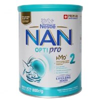 Sữa NAN OPTIPRO số 2 nội địa Nga cho trẻ 6 – 12 tháng hộp 800g