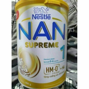 Sữa Nan Supreme số 1 - 800g (dành cho trẻ 0-6 tháng tuổi)