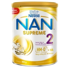 Sữa Nan Supreme số 2 - 800g (dành cho trẻ 6-24 tháng tuổi)