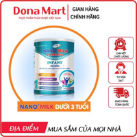 Sữa Nano Canxi dành cho trẻ dưới 3 tuổi hương vani