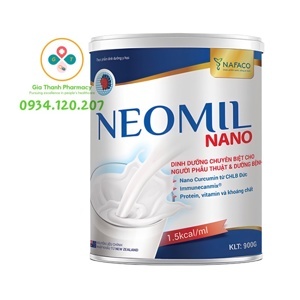 Sữa Neomil Nano 900g - Dành cho người ốm, bệnh sau mổ