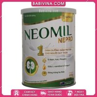 Sữa Neomil Nepro 1 400g Dinh Dưỡng Cho Bệnh Nhân Suy Thận, Chưa Chạy Thận | Mua Neomil Nepro Chính Hãng Nafaco, Giá Tốt Nhất Tại Babivina