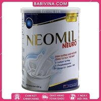 Sữa Neomil Neuro 400g | Dinh Dưỡng Giúp Bổ Não, Tăng Tư Duy, Cường Trí Nhớ, Tăng Miễn Dịch, Ngủ Giấc Sâu | Mua Neomil Neuro Chính Hãng, Giá Tốt Nhất Tại Babivina