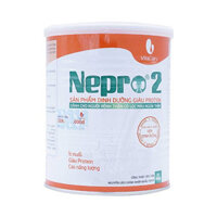 Sữa Nepro 2, giúp cung cấp 1 chế độ ăn có tỷ lệ protein cao