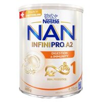 Sữa Nestlé NAN INFINIPRO A2 số 1 400g (6HMO) (0-1 tuổi)