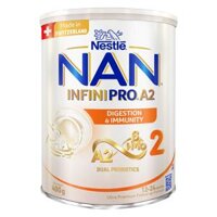 Sữa Nestlé NAN INFINIPRO A2 số 2 400g (6HMO) (1-2 tuổi)