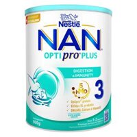 Sữa Nestle Nan Optipro Plus 3 800g (1-2 tuổi) (Giao bao bì ngẫu nhiên)