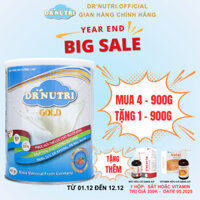 Sữa nghệ Dr Nutri Gold bổ sung Curcumin tăng cân, phục hồi sức khỏe cho bệnh nhân ung thư, hậu phẫu