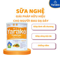 Sữa Nghệ YARAKO PREMIUM CURCUMIN Sữa Cho Người Đau Dạ Dày, Làm Lành Vết Sẹo Hộp 400g, 900g