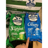 Sữa nguyên kem/ tách kem giàu canxi Devondale Full Cream Milk Powder 1kg