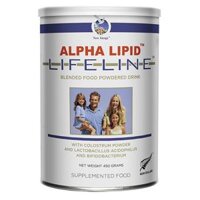 Sữa non Alpha Lipid Lifeline Colostrum Drink Powder 450g