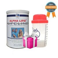Sữa non Anpha lipid life-line 450g nguyên mã code ( chuẩn giá tặng kèm cốc pha )