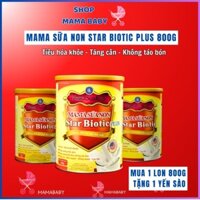 [Sữa non - Bào tử lợi khuẩn] MaMa Sữa Non Star Biotic Plus - 800g/lon - [+ Quà tặng] - 100% Sữa non nhập khẩu từ Mỹ