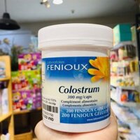 Sữa non bò Colostrum dạng viên 100%- Pháp 200v